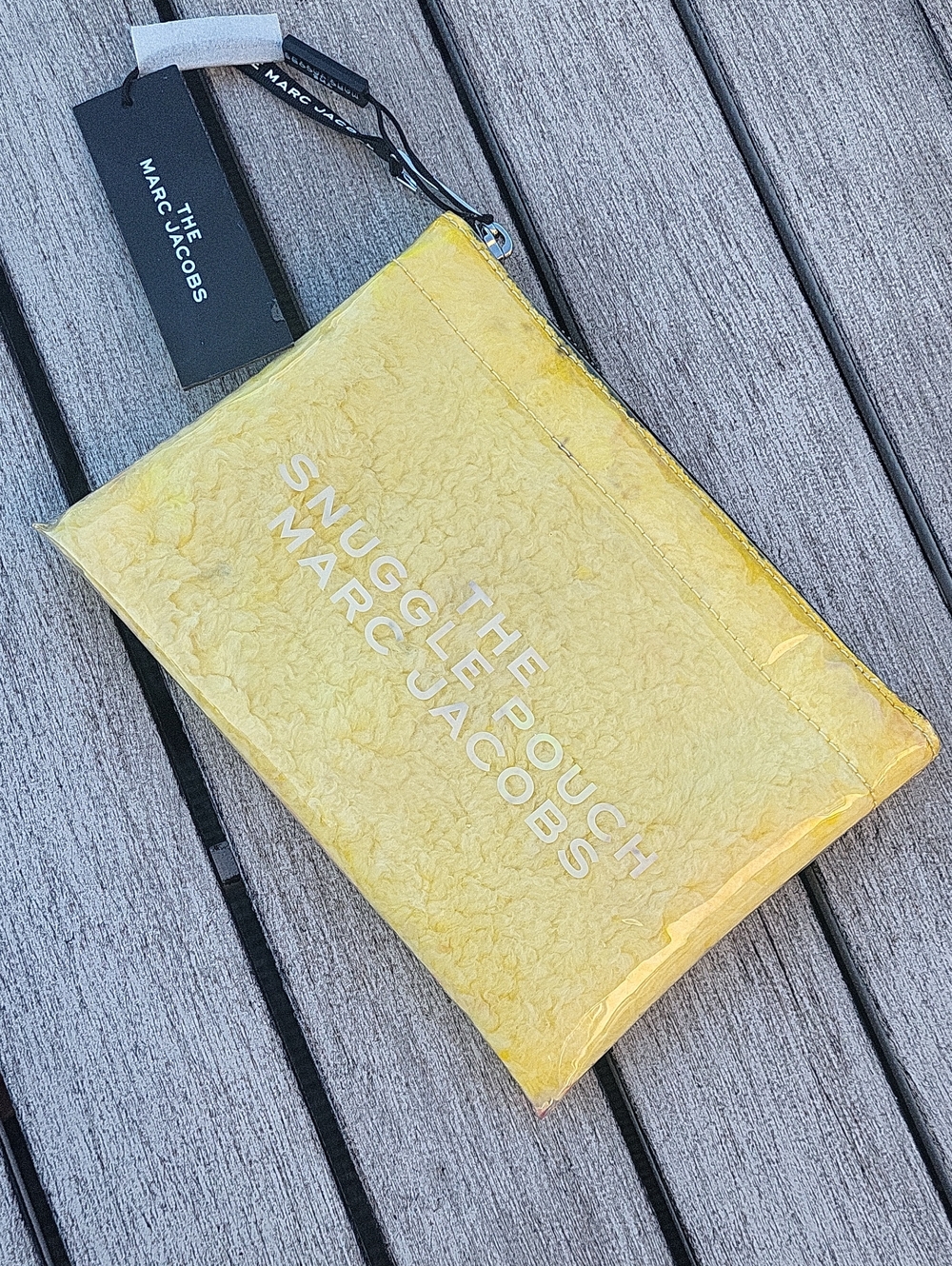 Marc Jacobs Snuggle Pouch in Pale Yellow